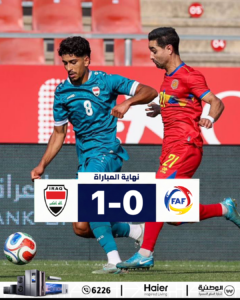 العراق يهزم أندورا في مستهل تحضيراته لكأس العالم